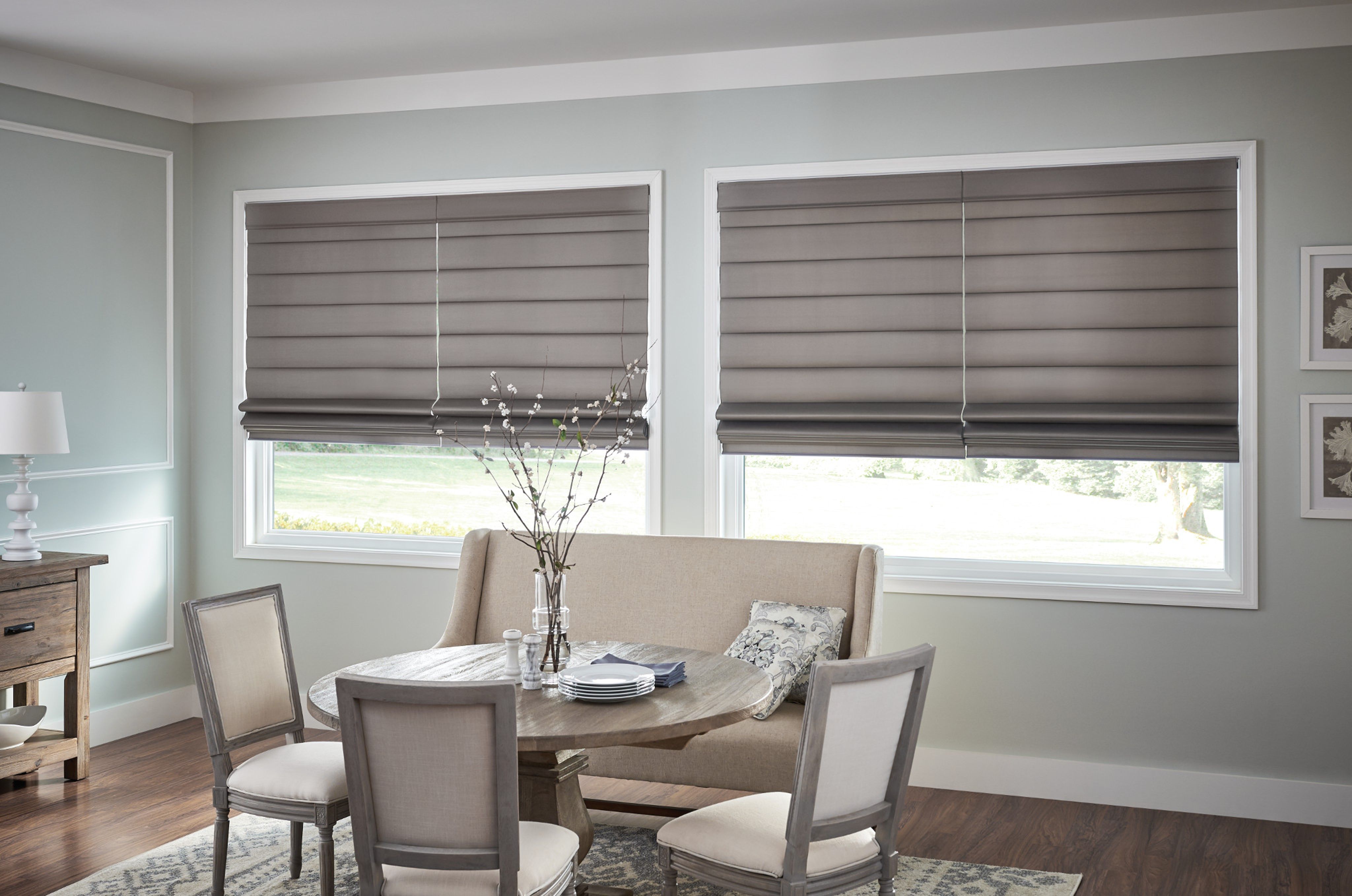 Roman Shades - Accent on Windows